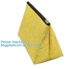 Biodegradable Beach Makeup Cosmetic Bag Vinyl Transparent Clear PVC Zipper Tote