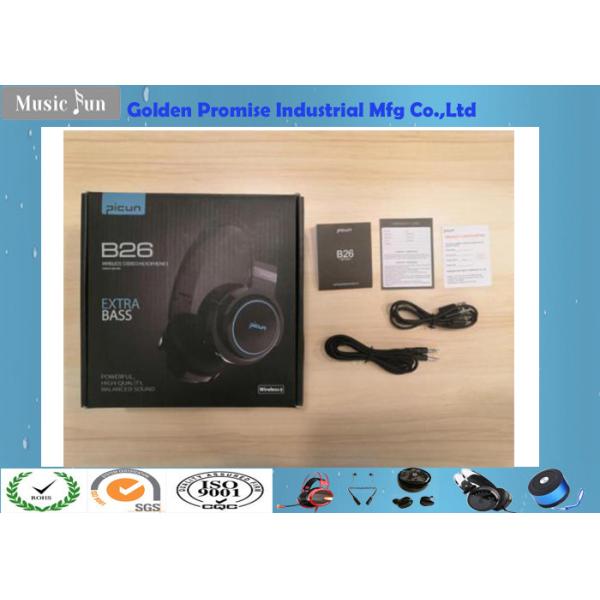 Glowing Light Wireless Headband Earphones 40mm Drive Units