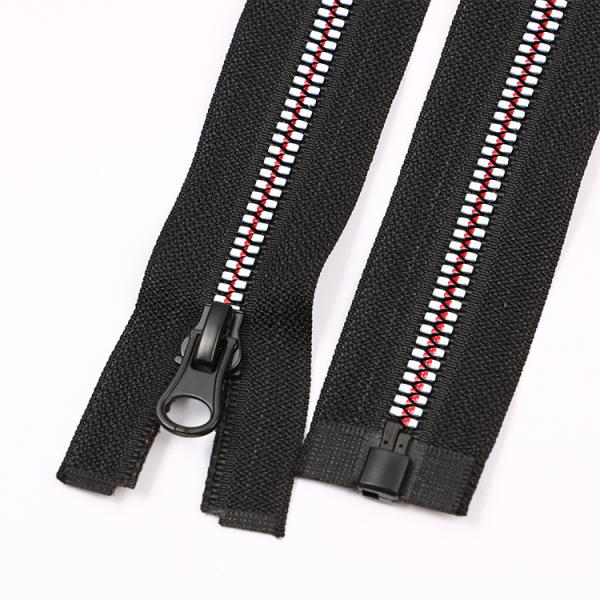 Zipper roll zipper plastic reversible zipper