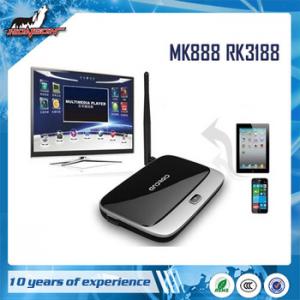 China MK888 RK3188 Andriod 4.2.2 Quad Core smart tv box wholesale