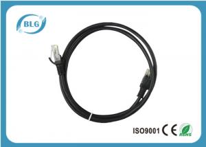 China Copper Cat5e / CAT6 UTP Ethernet Patch Cable RJ-45 Black Color 8P8C 50U Male wholesale