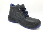 Kevlar Steel Gluing Industrial Work Boots Midsole Protection With Blue Tongue