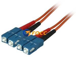 China Custom OM2 Optical Fiber Cables SC SC Multimode Fiber Patch Cable wholesale