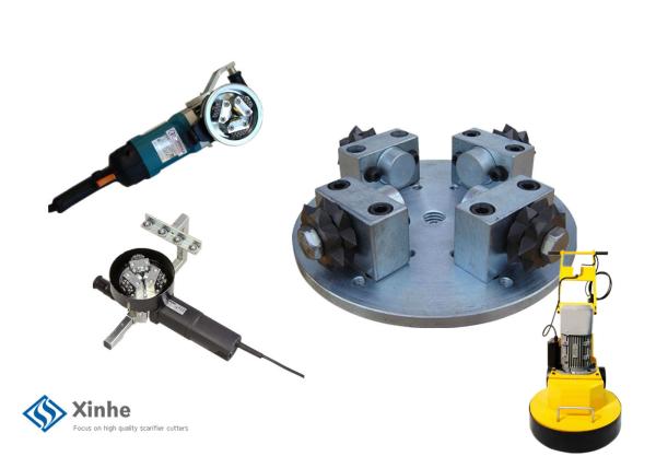 Surface Grinding Machines Accessories Parts On Concrete Scarifiers / Floor