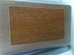 PVDF Coated 4.0mm 3D Aluminium Wood Panel With PVC Film