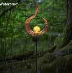 Moon Shape 1.2V 0.5Watt Decorative Solar Garden Lights