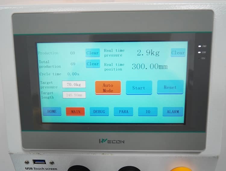 Semi Automatic Prismatic Battery Cell Compressing Stacking And Module Assembly Machine