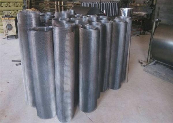 Aluminum Stainless Steel Flattened Expanded Metal Sheets With Diamond Openings