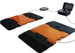 Alloy Steel 30T Wheel Weighing Scale , LCD Mobile Vehicle Weighing Scales