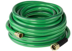 China Portable Garden PVC Hose Non Toxic With Copper Brass Joint / Metal Fittings wholesale