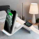 Overvoltage Protection Magnetic Qi 15W Wireless Charger for Watch Airpods and