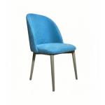 Solid Wood Fabric Accent Chair Restaurant Hotel Furnishings Customized