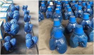 China Conical / Round Tungsten Carbide Tricone Drill Bit Durable High Strength wholesale