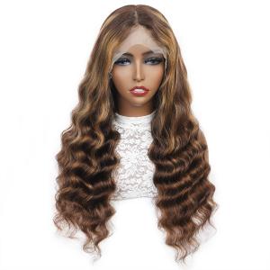 China Virgin Brazilian Remy Human Hair Wigs 30 Double Weft wholesale