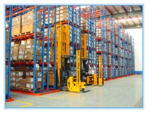 China Heavy duty steel pallet rack , industrial warehouse pallet racking wholesale