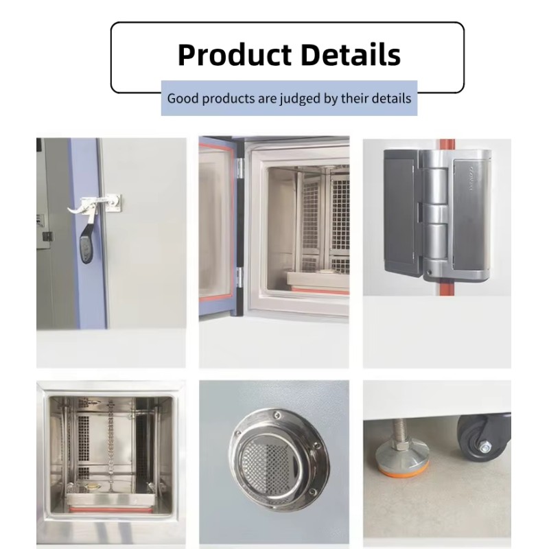 Thermal Shock Test Chamber Rapid Temperature Cycling -40~150℃ Three-zone Climatic Simulation Chamber IEC 60068-2-14