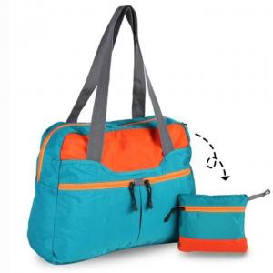 China Tear Resistant Lightweight Multipurpose Foldable Womens Travel Tote Duffle Bag on sale