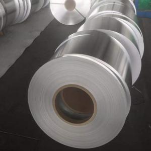 China Excellent 3003 HO Aluminium Strips With Smooth Silver Round Edge 3.0mm * 142mm wholesale