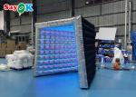 Black Oxford Cloth Inflatable Photo Booth Enclosure Loudspeaker Shape