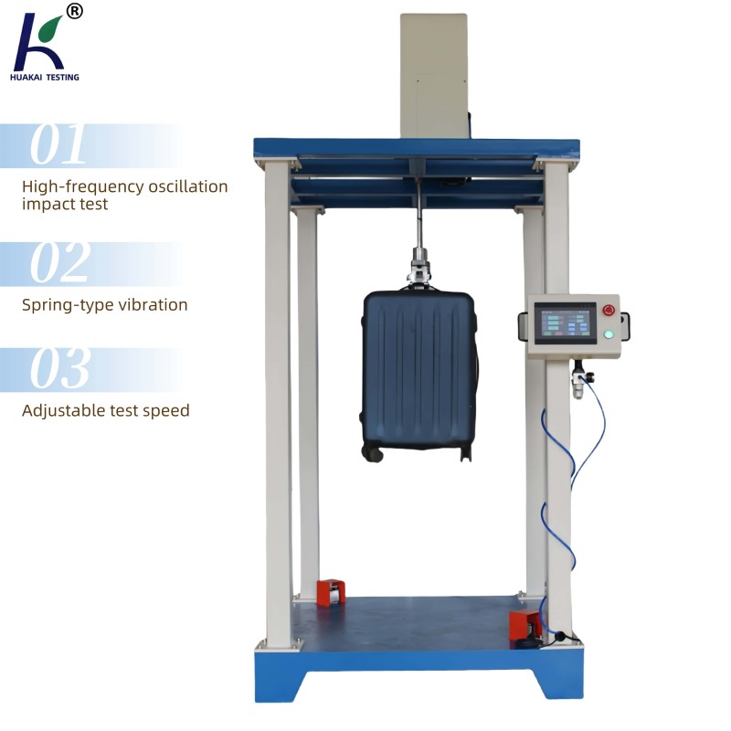 Suitcase Oscillating Impact Testing Machine and Handbag Oscillating Reciprocating Impact Testing Machine