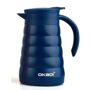 China 27OZ 800ml Vacuum Coffee Pot Metal Double Wall Stainless Steel Thermo Jug Termos Coffee Jug wholesale