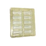 Plastic medication Manufactory price vial ampoule 5 holes and 10 holes plastic