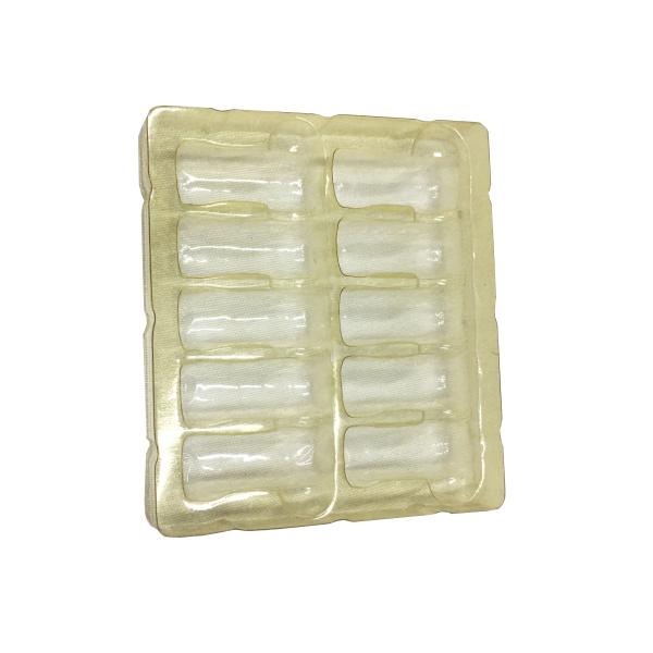 Plastic medication Manufactory price vial ampoule 5 holes and 10 holes plastic