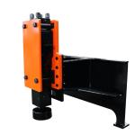 42CrMo Hydraulic T Post Driver For Skid Steer 230mm Hydraulic Hammer Post Driver