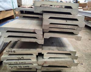 China High Strength 7075 Extruded Aluminum Plate 280mm Wide Cradle Plate wholesale
