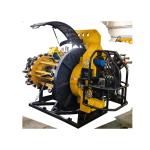 High Speed Hydraulic Pipe Groove Machine on Field Pipeline Construction