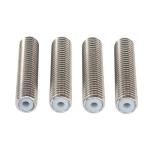 Stainless Steel M6*30mm 3D Printer Throat Containing PTFE