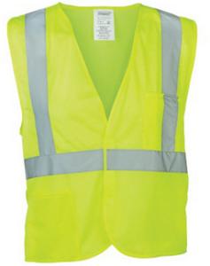 China Custom Construction Worker Reflective Jacket 2 Inch Strip High Visibility wholesale