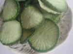 Premium Quality Sliced Vacuum Fried Vegetable Dried Green Radish Snacks