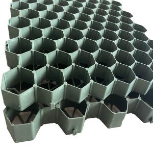 China HDPE Grass Grids Pavers for Pedestrian Traffic Core Landscape 38mm 48mm 68mm Height wholesale