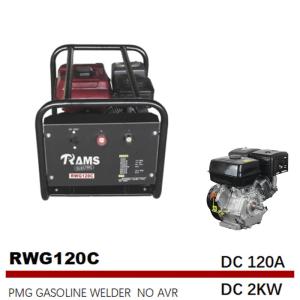 China 120A 170F Petrol Engine Driven Welders Medium Frequency PMG Type C wholesale