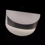 Anti Reflective AR Coatings Optical Glass Half Rod Cylinder Lenses Cylindrical