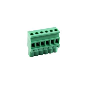 China 2-24 Poles 28-12AWG Plug In Terminal Block HQ2EDGKB-5.0/5.08mm wholesale