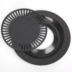 Cast Iron Non Stick Stovetop Grill Pan For Home Garden Barbecue
