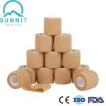 Hypoallergenic 5cmx4.5m NonWoven Elastic Cohesive Bandage Self Adhesive