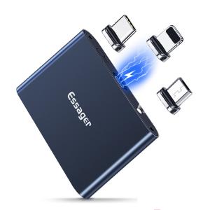 China Mini Charger Power Banks 1320mAh Micro USB C LED Emergency Magnetic Power Bank wholesale