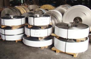 China Grade 201 304 Cold rolled Stainless steel strip 2B, BA, 8K Finish polishing for Auto parts wholesale