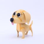 Customized Metal Garden Ornaments Decorative Cute Puppy Series