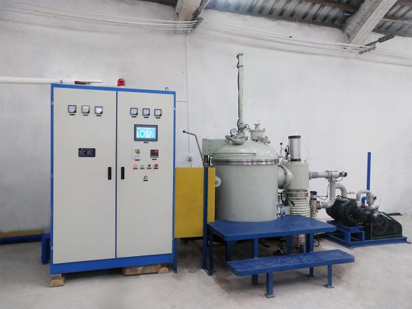 Electric Heating Vacuum Induction Melting Furnace With 500-4000Hz Medium