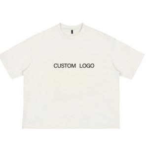 China Anti-wrinkle Custom Eco-friendly T-shirt Bag Black and White Blank Unisex T-shirts for Men XS-3XL wholesale