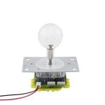 Micro Switch Way Arcade Game Machine Joystick Red / Yellow / Green Color