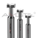 0.6μm 6 Flute End Mill 38mm - 100mm T Slot End Mill For Cast Aluminum Alloys