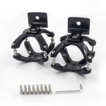 2-3 inch Stainless steel screw Led Light bar brackets Tube X - Clamp for Off