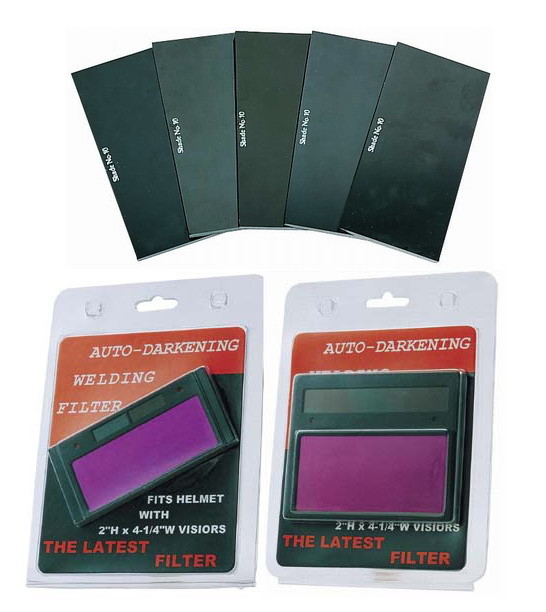 High Reliability Welding Helmet Filter Various Sizes Optional CE Approval
