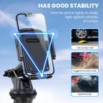 Long Arm Semi Automatic Cell Phone Stand Retractable For Car