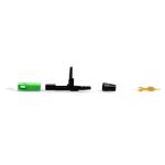 Field Quick Assemble Fiber Fast Connector SCAPC Dust Proof UL Rated Plastic